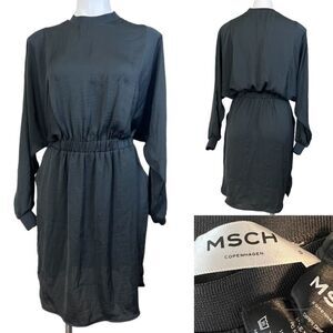 MSCH small mock neck long sleeve dress‎